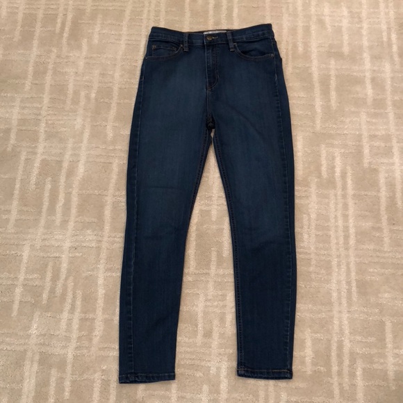 Free People Hi Rise Skinny Jeans - Picture 4 of 7